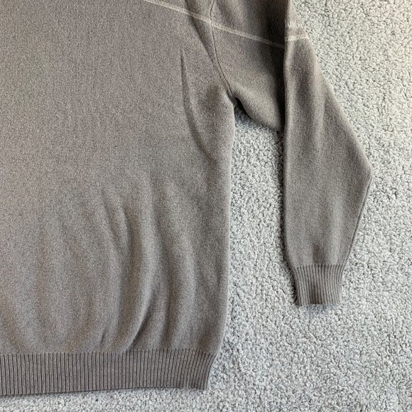 Columbia Sweater Mens Medium Wool Blend Pullover Sweatshirt Chunky NEW‎ - Picture 5 of 12